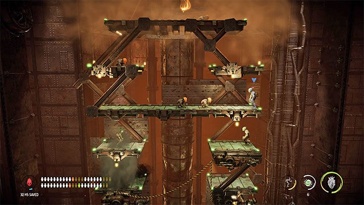 In order to get to both secrets, you will need to use the hidden passage in the aforementioned Secret Area 3 - Oddworld Soulstorm: Stage 9 - all secrets, list - Oddworld Soulstorm Guide
