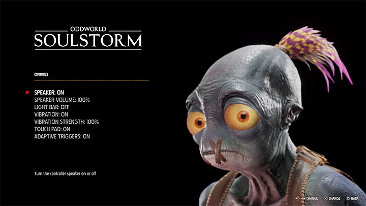 1 - Oddworld Soulstorm: Controls - Appendix - Oddworld Soulstorm Guide