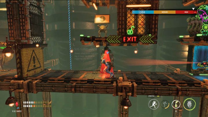 A harder puzzle is ahead of you - Oddworld Soulstorm: Crossing the Tank Row 3D, Phat Station - walkthrough - 6: Phat Station - Oddworld Soulstorm Guide