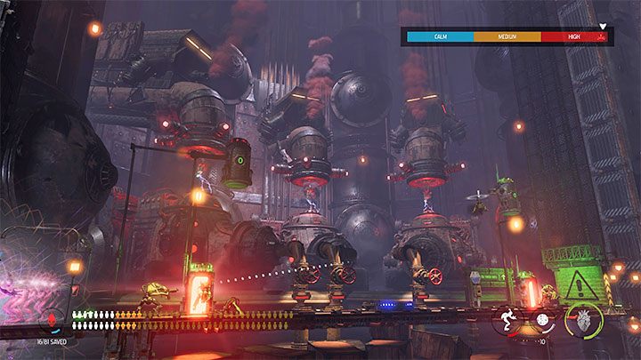 We get to a location similar to one of the previous areas - Oddworld Soulstorm: Opening the 1st and the 2nd gate, Brewery - walkthrough - 16: Brewery - Oddworld Soulstorm Guide