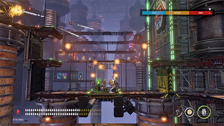 Go right - Oddworld Soulstorm: Opening the 3rd gate, Brewery - walkthrough - 16: Brewery - Oddworld Soulstorm Guide