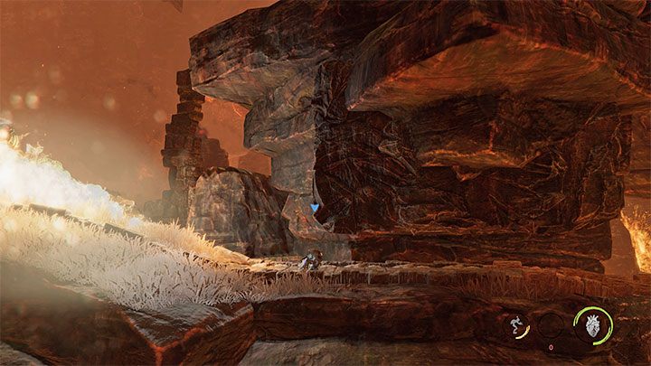 Once you can control the protagonist, go to the right - Oddworld Soulstorm: Escape from the burning cave, The Raid on Monsaic - walkthrough - 1: The Raid on Monsaic - Oddworld Soulstorm Guide