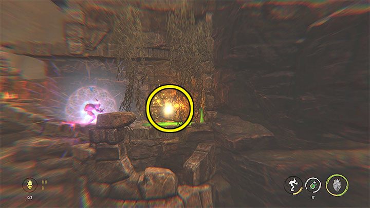 Go to the right - Oddworld Soulstorm: Freeing pinned-down Mudokons, The Ruins - walkthrough - 2: The Ruins - Oddworld Soulstorm Guide