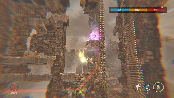 Starting from this sequence, the mortar shelling will be more intense, i - Oddworld Soulstorm: Escape Mollucks Blimp, the Blimp - walkthrough - 3: The Blimp - Oddworld Soulstorm Guide