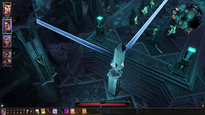 Once the beam reaches the barrier, set the remaining two Phase Capacitators on the trapdoors and pull the lever - The Academy | Nameless Issle - Chapter V - Nameless Isle - Divinity Original Sin 2 Guide