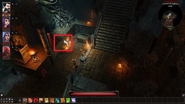 While in Fort Joy Prison, you have to use the secret handle shown in the above screenshot - Withermoores Soul Jar | Act I - Chapter II - Fort Joy - Divinity Original Sin 2 Guide