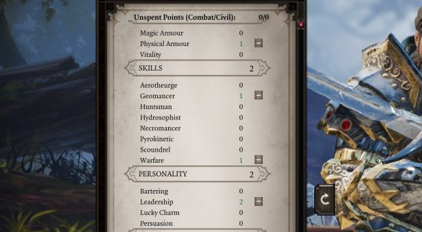 While creating your character, you can pick three skills that will reflect your playing style - Character creation in Divinity Original Sin 2 - Party - Divinity Original Sin 2 Guide
