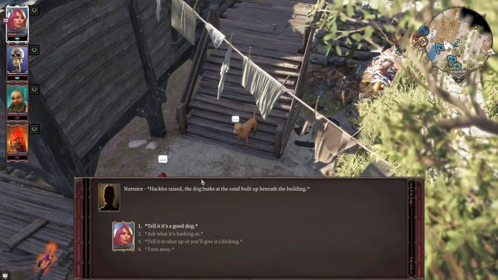 Pet Pal talent allows you to speak with animals. - Starting tips | Tips & Tricks - Tips & Tricks - Divinity: Original Sin II Game Guide