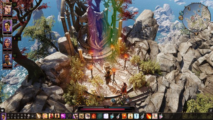 When you lit the torches, you will be able to learn a story of the prophet that is trapped there - Remaining quests | Reapers Coast - Chapter IV - Reapers Coast - Divinity: Original Sin II Game Guide