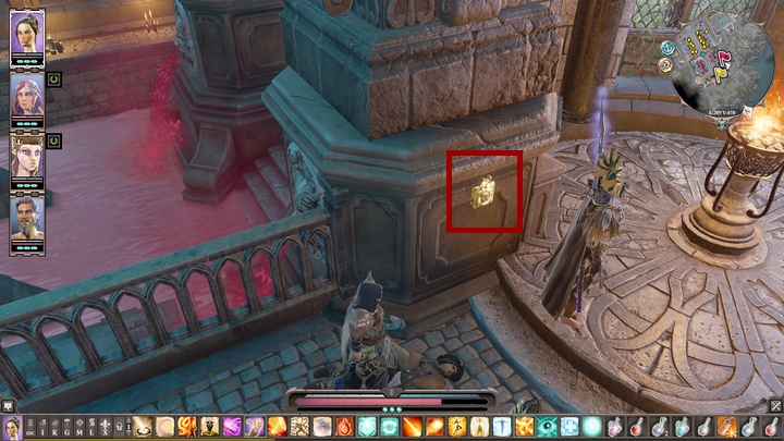In Crypt Of Lucian you can find an altar and a grate on the ground - Hammerfall quest | Arx - Chapter VI - Arx - Divinity Original Sin 2 Guide