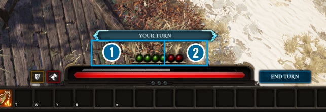 The action point bar has three colors - Combat | Basics - Basics - Divinity: Original Sin II Game Guide