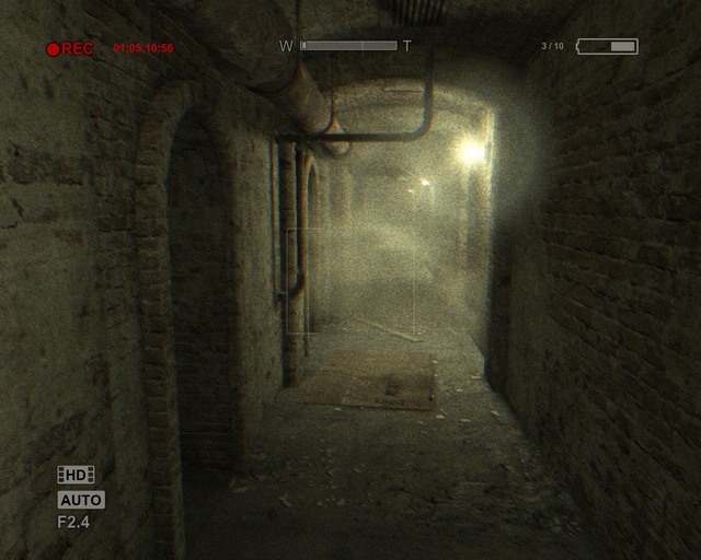In this long corridor, take only the third offshoot - Sewer - Walthrough - Outlast - Game Guide and Walkthrough