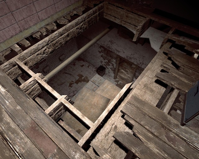 This gap will take you to your video camera - Female Ward - Walthrough - Outlast - Game Guide and Walkthrough