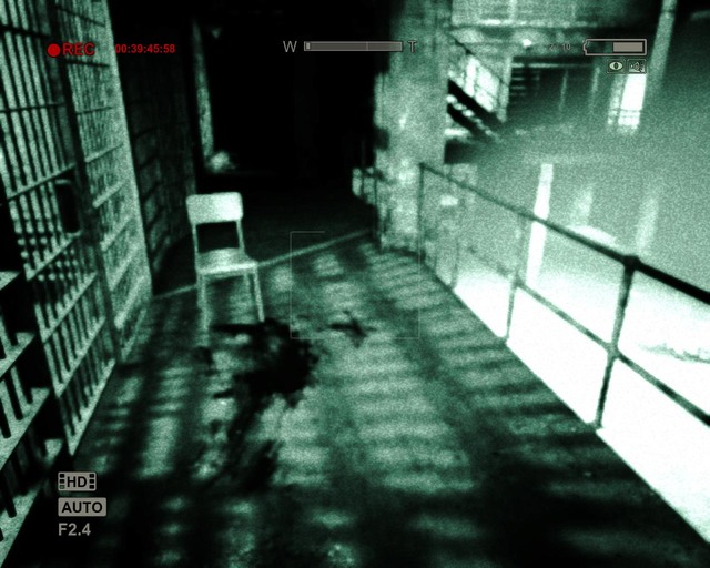 This chair was previously occupied by a hyperactive man - Prison Block - Collectibles - Documents - Outlast - Game Guide and Walkthrough