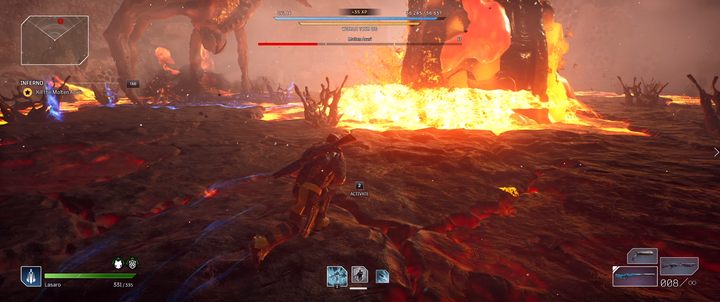 Close range attacks do a lot of damage and can kill in a short period of time - Outriders: Molten Acari - boss, how to defeat? - Bosses - Outriders Guide