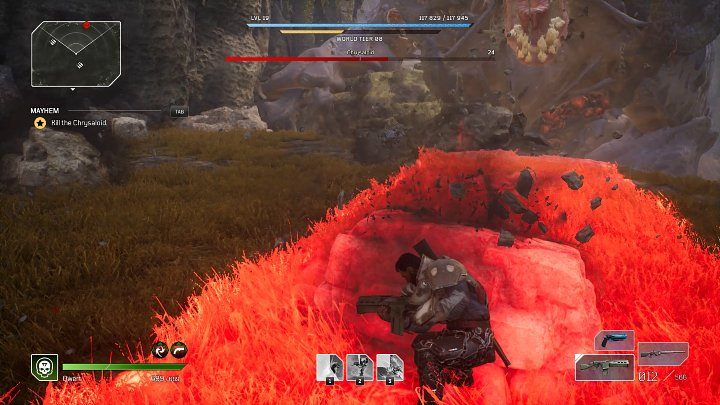 This is Chrysaloid's second and by far the most dangerous special ability - Outriders: Chrysaloid boss fight - how to defeat the boss? - Bosses - Outriders Guide