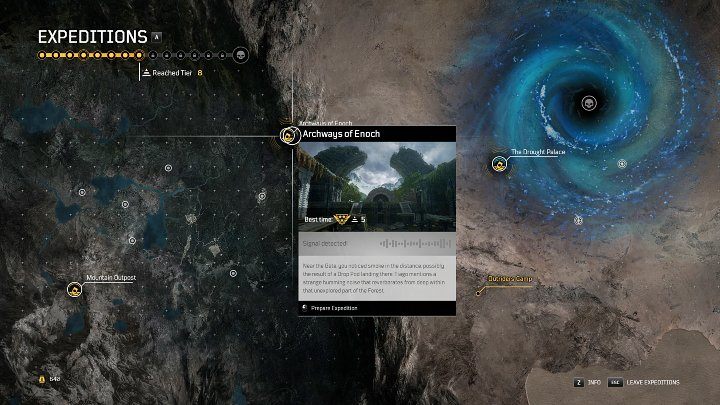 At the time of writing this guide, there are as many as 14 Expeditions in Outriders (the last one, In the Eye of the Cyclone, is available at Tier 15), and each of them differs in the number and type of enemies as well as the terrain - Outriders: Expeditions - Basics - Outriders Guide