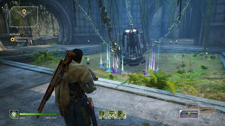 Before leaving, you can open the drop pod and collect all the loot that will pour out from the device - Outriders: Expeditions - Basics - Outriders Guide
