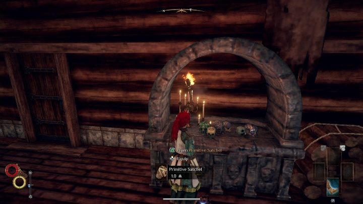 On the ground floor, you will find your first bag - Castaway - Outward Walkthrough - Main quests - Outward Guide
