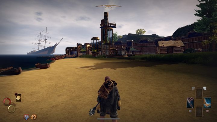 First, go to the beach in Cierzo. - Fishing in Outward - How to get the Fishing Harpoon? - FAQ - Outward Guide