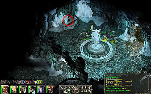 Take the blue key, after the guard exits - Gods quests in Elms Reach - Twin Elms - Pillars of Eternity Game Guide & Walkthrough