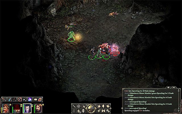 Kill the two sporelings at the sea cave in the Anslogs Compass - Side quests in Gilded Vale | Pillars of Eternity - Gilded Vale - Pillars of Eternity Game Guide & Walkthrough