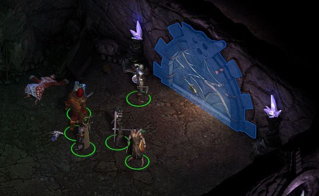 After you have found all three seals, find and click the door. - Side quests in Endless Paths of Od Nua - Endless Paths of Od Nua - Pillars of Eternity Game Guide & Walkthrough
