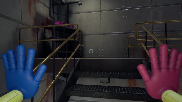 You will find the VCR by the stairs - Poppy Playtime: Conveyor - walkthrough - Chapter 1 - Poppy Playtime Guide, Walkthrough