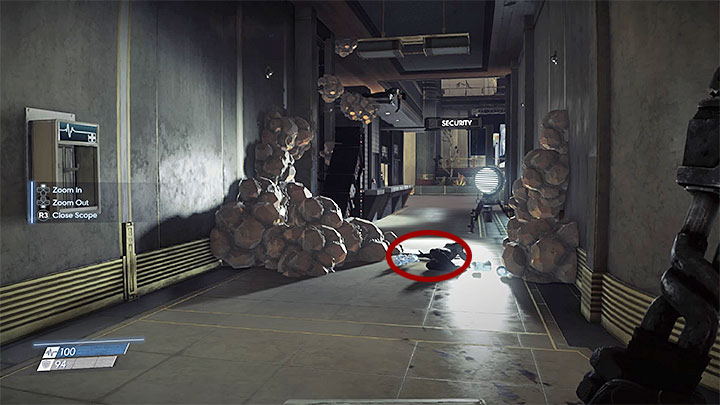 Soon after entering the new area, you will encounter the first Phantom but you dont have to fight it now - Break Out | Main Story - Main Story - Walkthrough - Prey Game Guide
