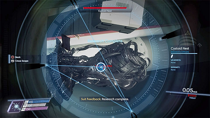 Keep a safe distance from single Cystoids and their nests - Detour | Main Story - Main Story - Walkthrough - Prey Game Guide