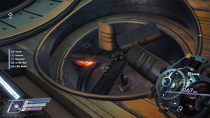 Continue flying until you reach the closed airlock - Detour | Main Story - Main Story - Walkthrough - Prey Game Guide