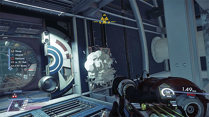 Using the GLOO Cannon and gluing the damaged electrical joint box is the easiest way to fix it - Detour | Main Story - Main Story - Walkthrough - Prey Game Guide