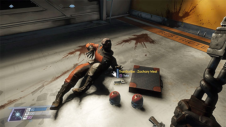 Take the TranScribe from the ground - Detour | Main Story - Main Story - Walkthrough - Prey Game Guide