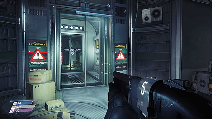 The decontamination room forces you to wear a Psychoscope before you can proceed further - Typhoon Powers | Chartacter development - Character development - Prey Game Guide