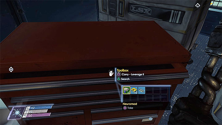 The fabrication plan is in one of the side cages in the Shipping and Receiving section - Plans - Secrets and important items - Prey Game Guide