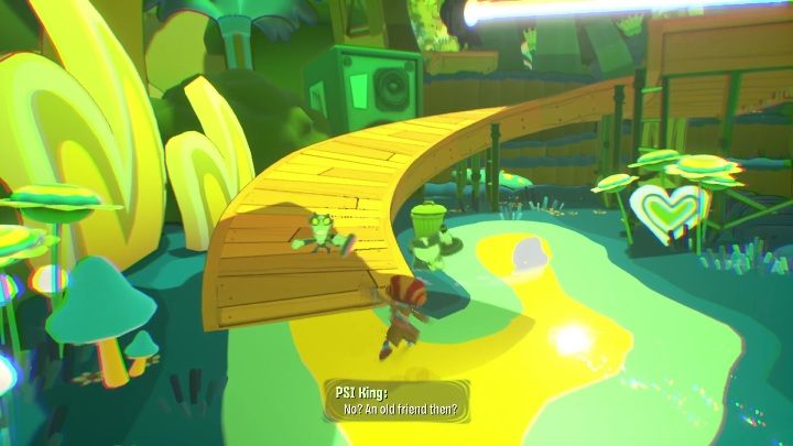 You will also fight some small green enemies here - Psychonauts 2: PSI Kings Sensorium - walkthrough - Walkthrough - Psychonauts 2 Guide