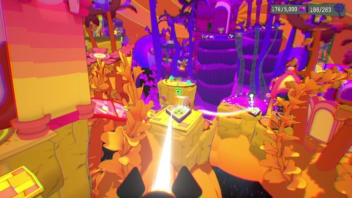 Again, you need to grab the spotlight and move the light to create another path - Psychonauts 2: PSI Kings Sensorium - walkthrough - Walkthrough - Psychonauts 2 Guide