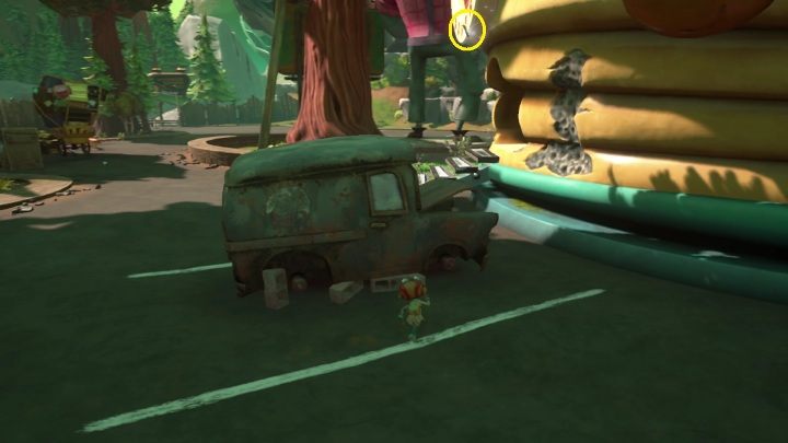 Location Lumberstack Diner - Psychonauts 2: PSI Challenge Card, Questionable Area - where to find? - Questionable Area - Psychonauts 2 Guide