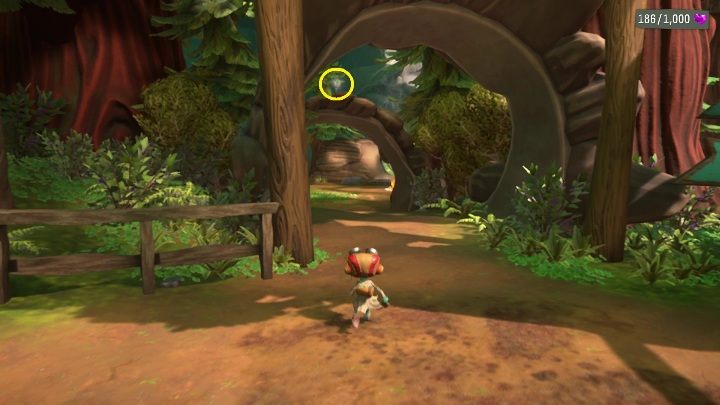 Location: The Forgetful Forest - Psychonauts 2: PSI Challenge Card, Questionable Area - where to find? - Questionable Area - Psychonauts 2 Guide