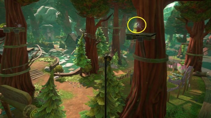 Location: The Forgetful Forest - Psychonauts 2: PSI Challenge Card, Questionable Area - where to find? - Questionable Area - Psychonauts 2 Guide