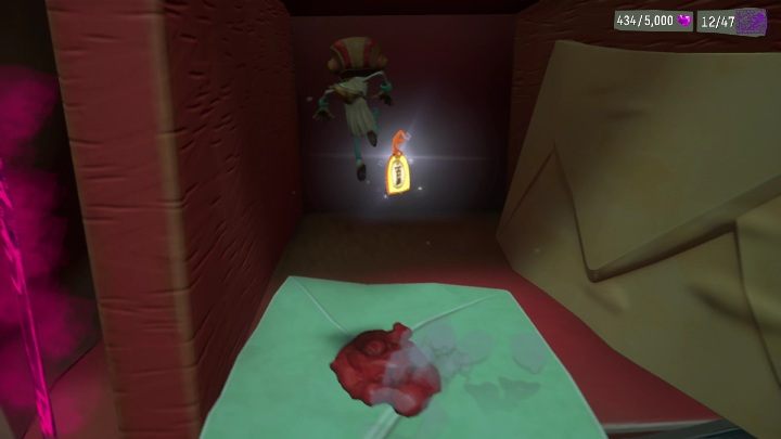 The Tag is at the bookcase - Psychonauts 2: Emotional Baggage in Crullers Correspondence - where to find? - Crullers Correspondence - Psychonauts 2 Guide