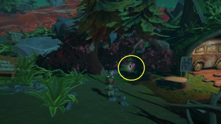 Location Cassie's Hives - Psychonauts 2: PSI Challenge Cards in Green Needle Gulch - where to find? - Green Needle Gulch - Psychonauts 2 Guide