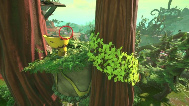The card is on the chimney - Psychonauts 2: PSI Challenge Cards in Green Needle Gulch - where to find? - Green Needle Gulch - Psychonauts 2 Guide