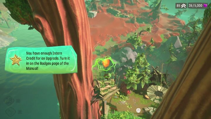 To access this card, you need a thought tuner - Psychonauts 2: PSI Challenge Cards in Green Needle Gulch - where to find? - Green Needle Gulch - Psychonauts 2 Guide