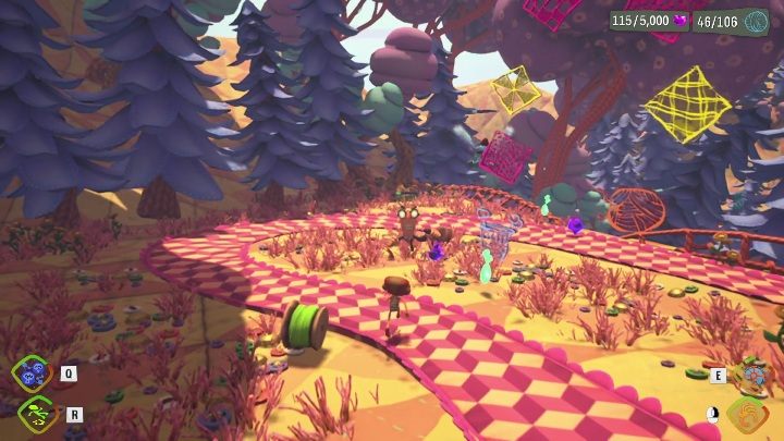 After passing further, you will get to the next part of the forest - Psychonauts 2: Lucrecias Lament - walkthrough - Walkthrough - Psychonauts 2 Guide