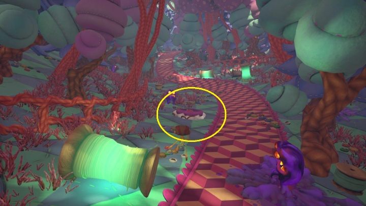 Location: Nona's Quilts P3 - Psychonauts 2: Emotional Baggage, Lucrecias Lament - where to find? - Lucrecias Lament - Psychonauts 2 Guide