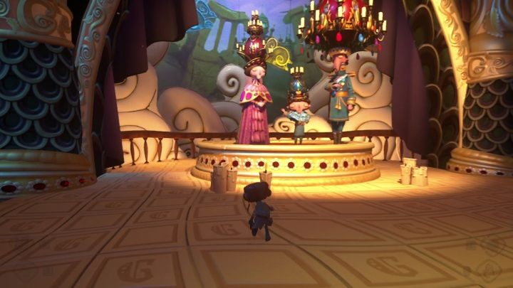Location: The Fall of Grulovia - Psychonauts 2: Emotional Baggage, Fatherland Follies - where to find? - Fatherland Follies - Psychonauts 2 Guide