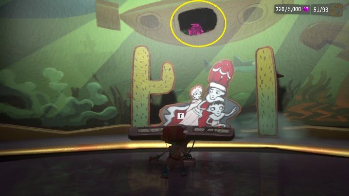 Location Life In Exile - Psychonauts 2: Nuggets of Wisdom, Fatherland Follies - where to find? - Fatherland Follies - Psychonauts 2 Guide