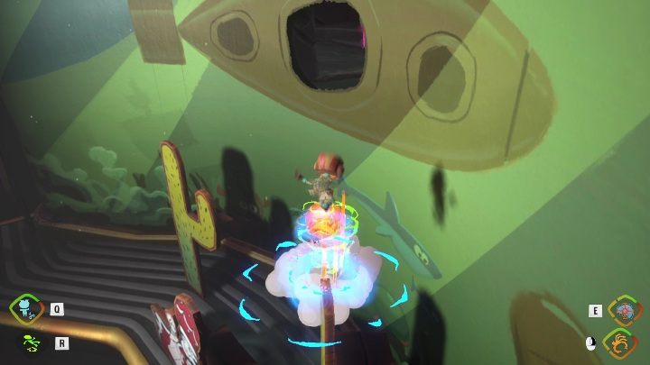 In this section, you need to go to the stage where you can set the decoration - Psychonauts 2: Nuggets of Wisdom, Fatherland Follies - where to find? - Fatherland Follies - Psychonauts 2 Guide