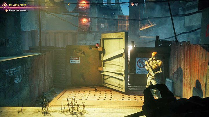 Return to the nearby entrance to the city - Blackout | Rage 2 Walkthrough - Main story - Rage 2 Guide